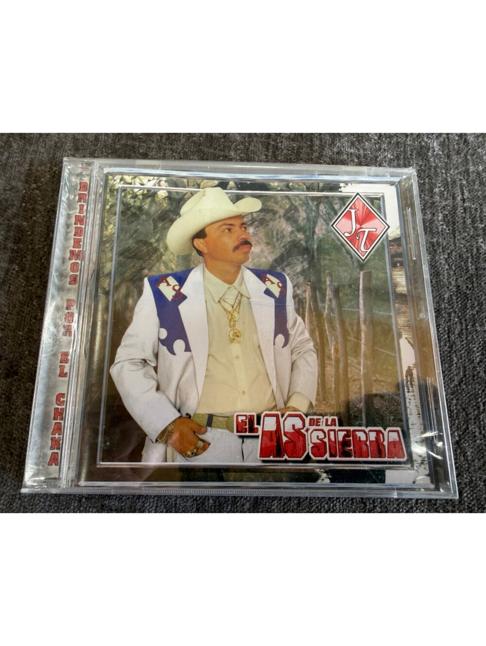 El As De La Sierra Brindemos Por El Chaka CD Corridos Discos Costalegre CACD-170